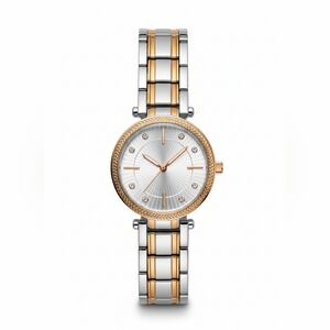 Elegant Gold and Silver Women's Watch
